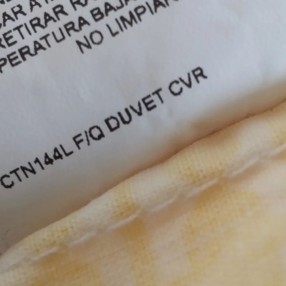 City Loft Duvet Cover Set Full / Queen Size Yellow White